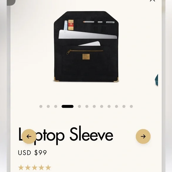 LaFlore Paris “trolala” Convertible Trolley and accessory bags - Picture 6 of 9